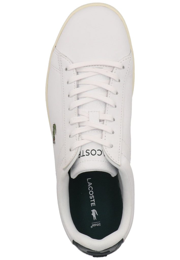 Lacoste Sneaker Leder Weiß/Grün