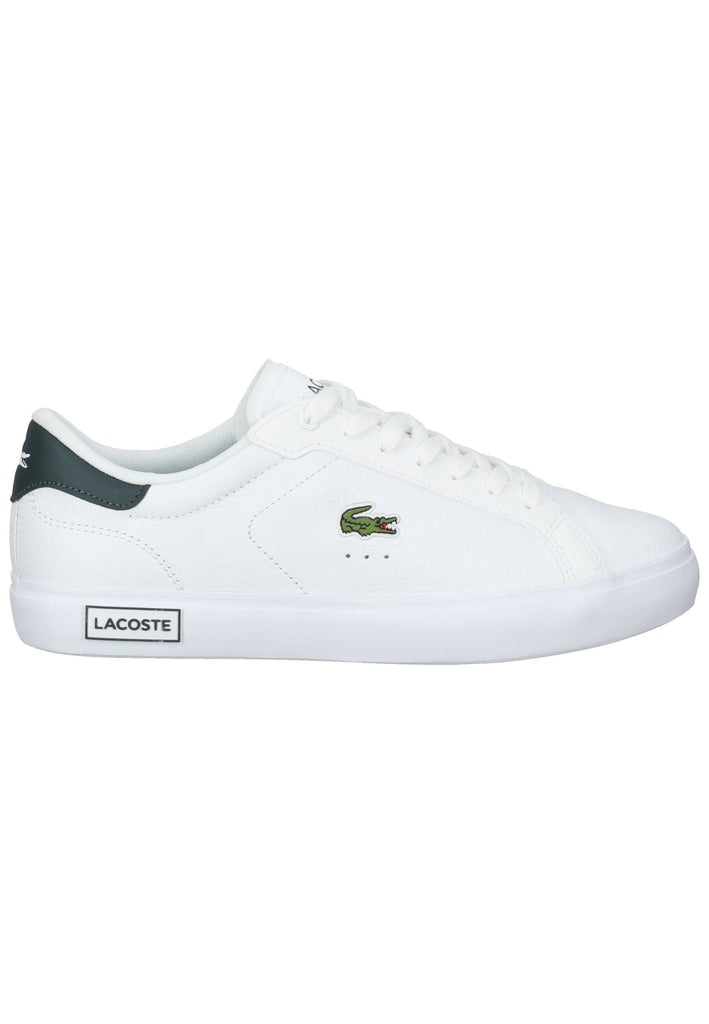 Lacoste Sneaker Leder Weiß/Grün