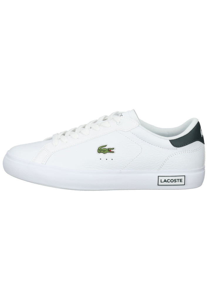 Lacoste Sneaker Leder Weiß/Grün