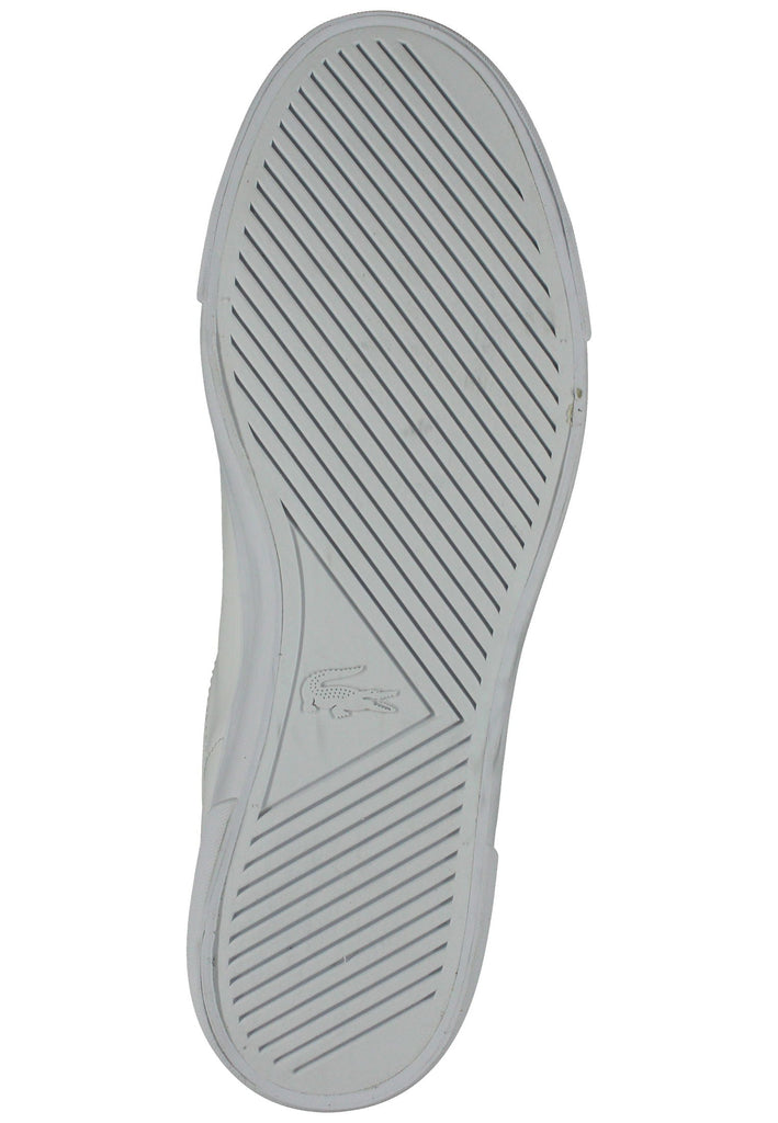 Lacoste Sneaker Leder Weiß/Grün