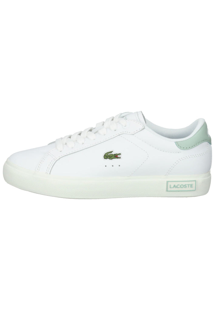Lacoste Sneaker Leder Weiß/Grün