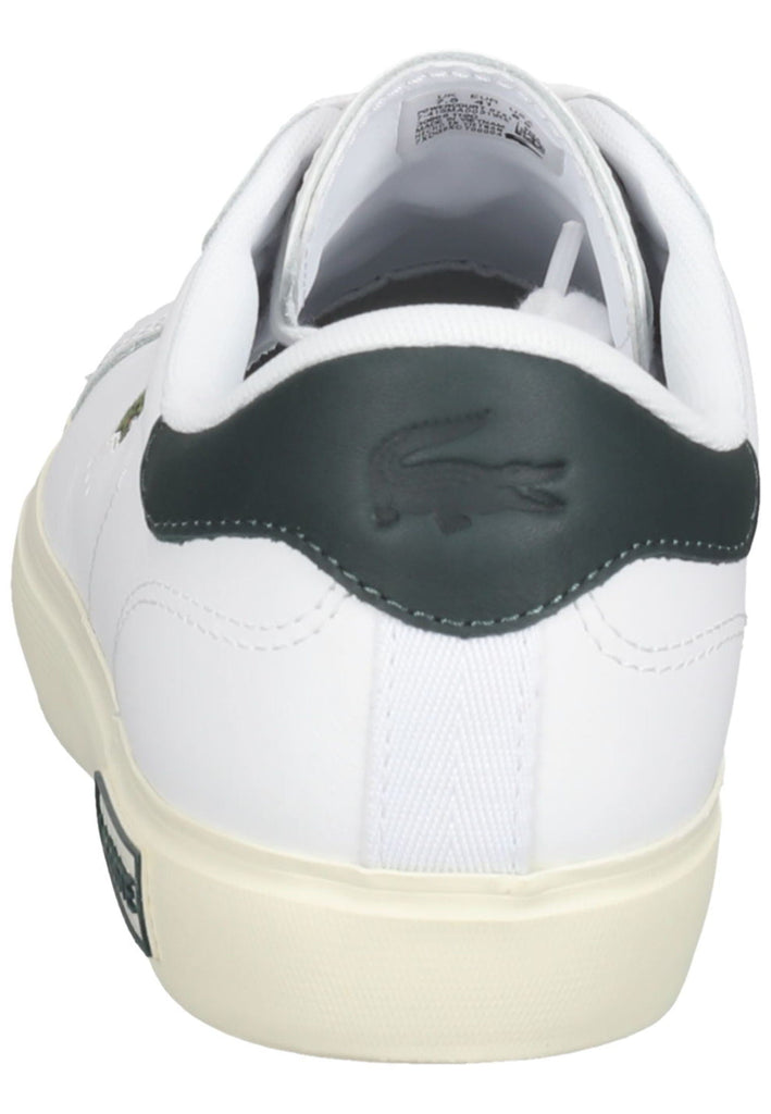 Lacoste Sneaker Leder Weiß/Grün