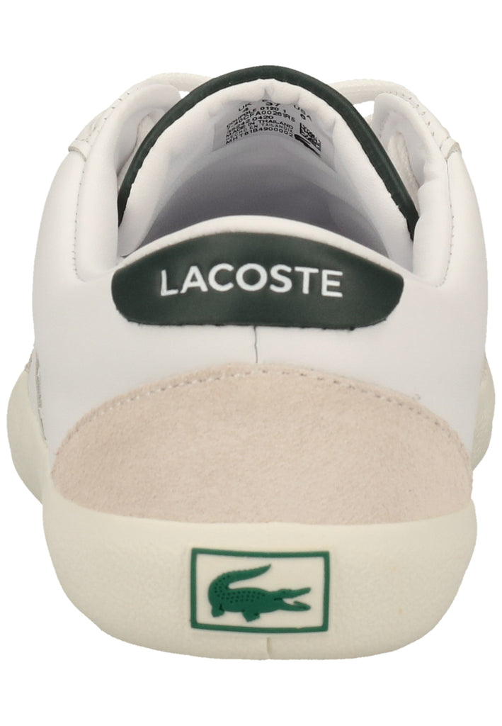 Lacoste Sneaker Leder Weiß/Grün