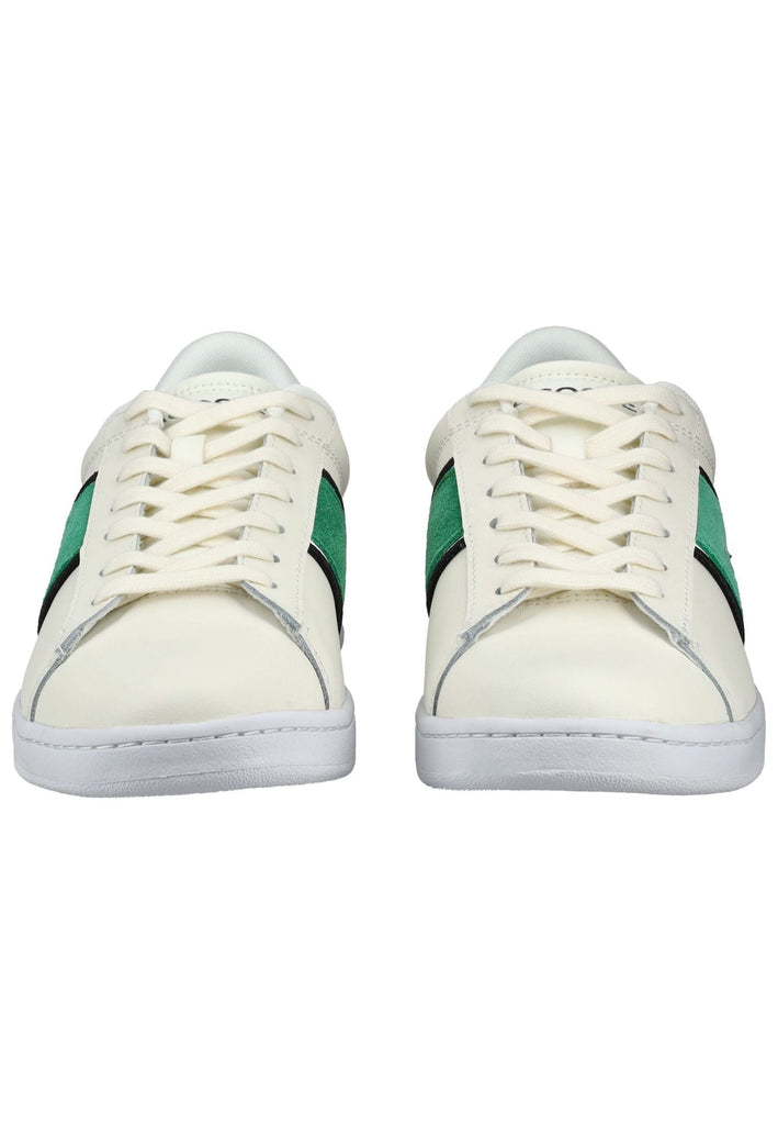 Lacoste Sneaker Leder Weiß Kombi