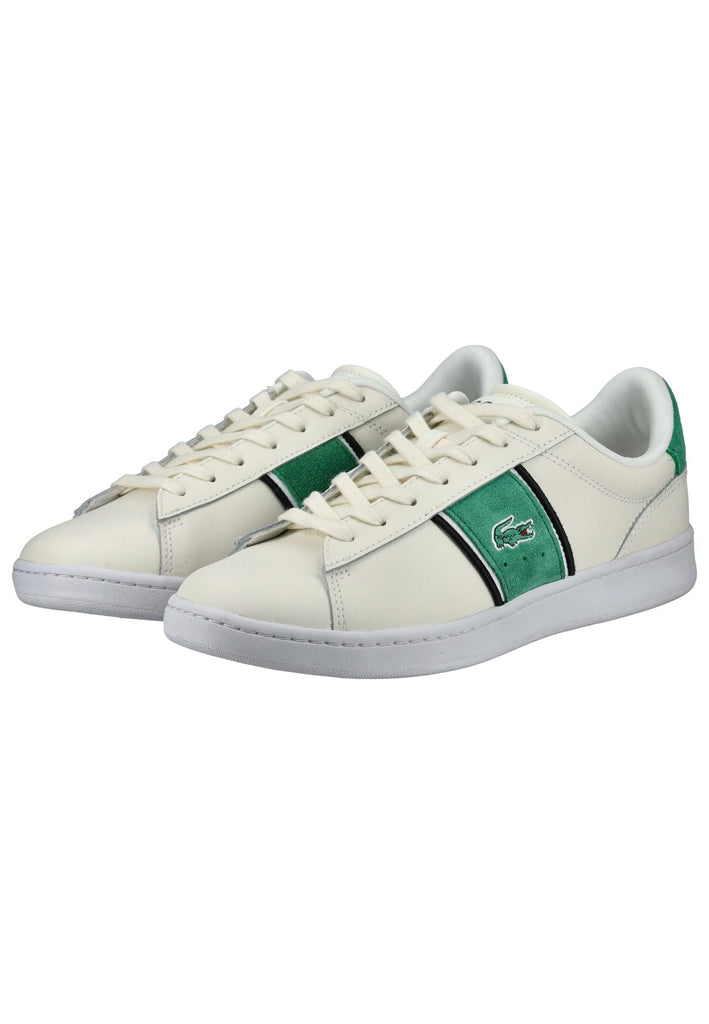 Lacoste Sneaker Leder Weiß Kombi