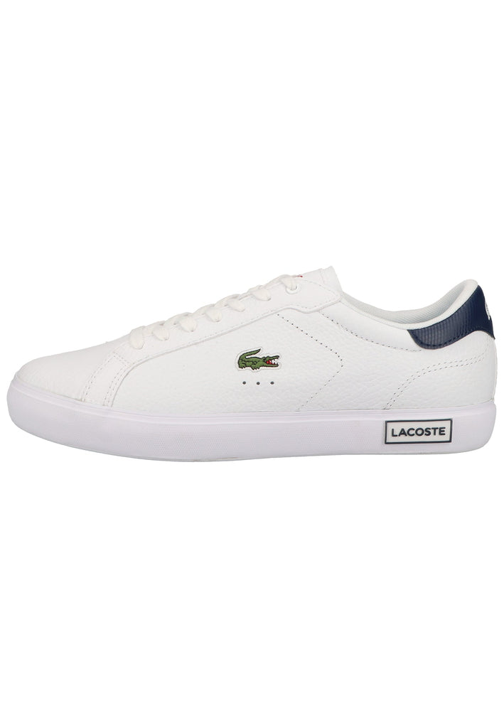Lacoste Sneaker Leder Weiß/Navy