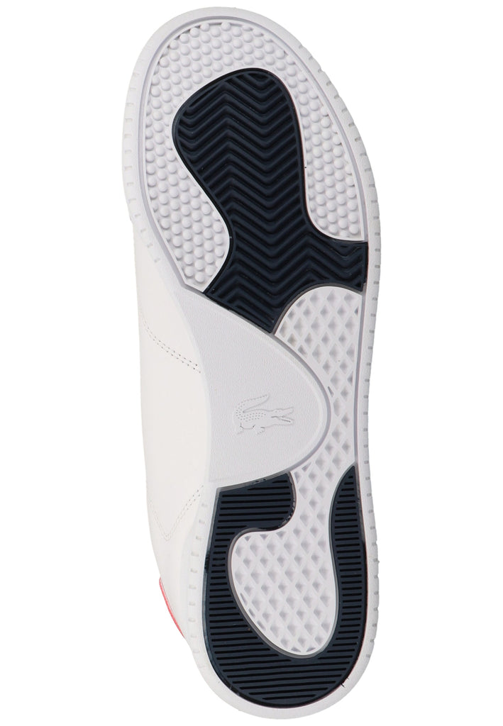 Lacoste Sneaker Leder Weiß/Navy
