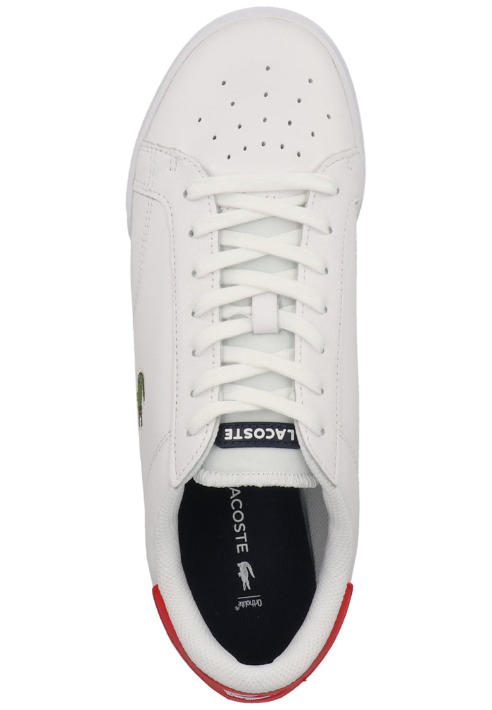 Lacoste Sneaker Leder Weiß/Navy