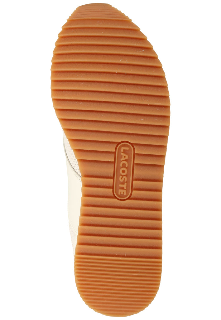 Lacoste Sneaker Leder Weiß/Navy