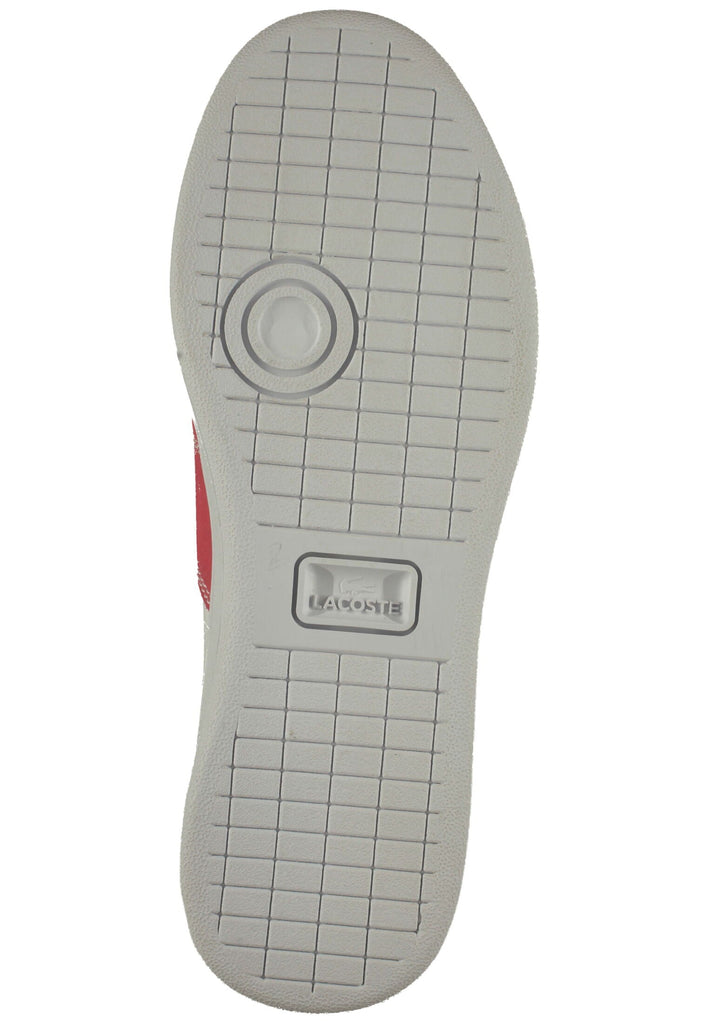 Lacoste Sneaker Leder Weiß/Pink