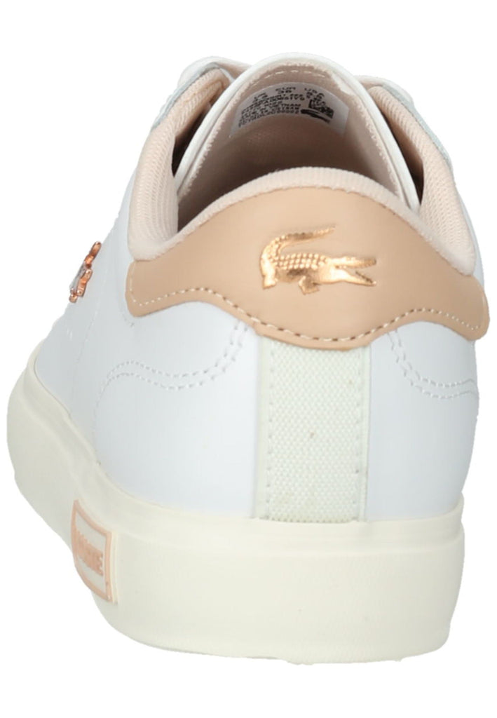 Lacoste Sneaker Leder Weiß/Pink