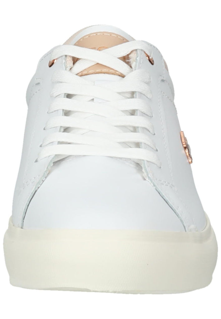 Lacoste Sneaker Leder Weiß/Pink