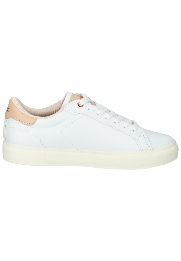 Lacoste Sneaker Leder Weiß/Pink