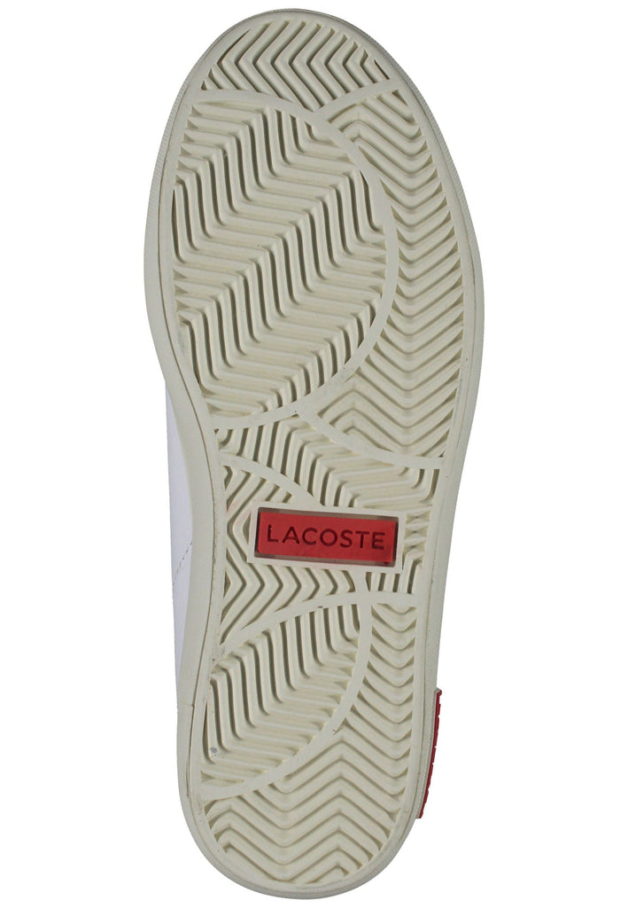 Lacoste Sneaker Leder Weiß/Pink