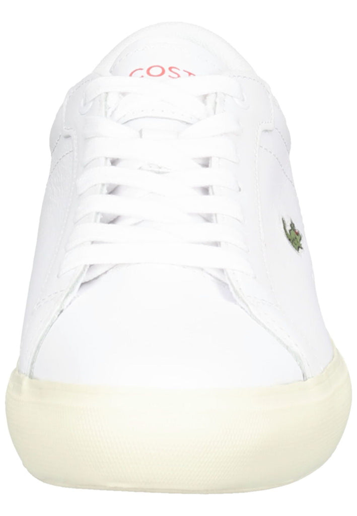 Lacoste Sneaker Leder Weiß/Pink