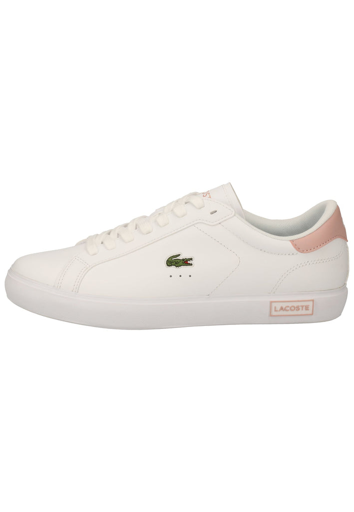 Lacoste Sneaker Leder Weiß/Pink