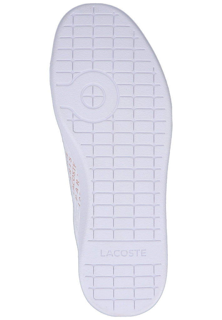 Lacoste Sneaker Leder Weiß/Pink