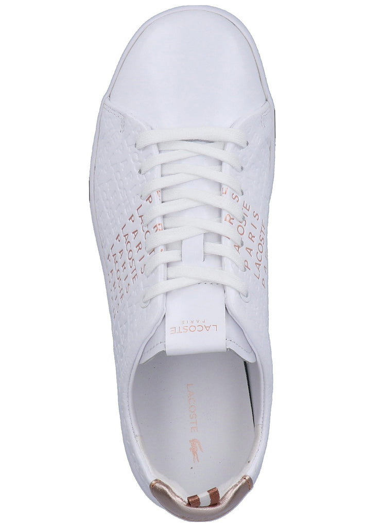 Lacoste Sneaker Leder Weiß/Pink
