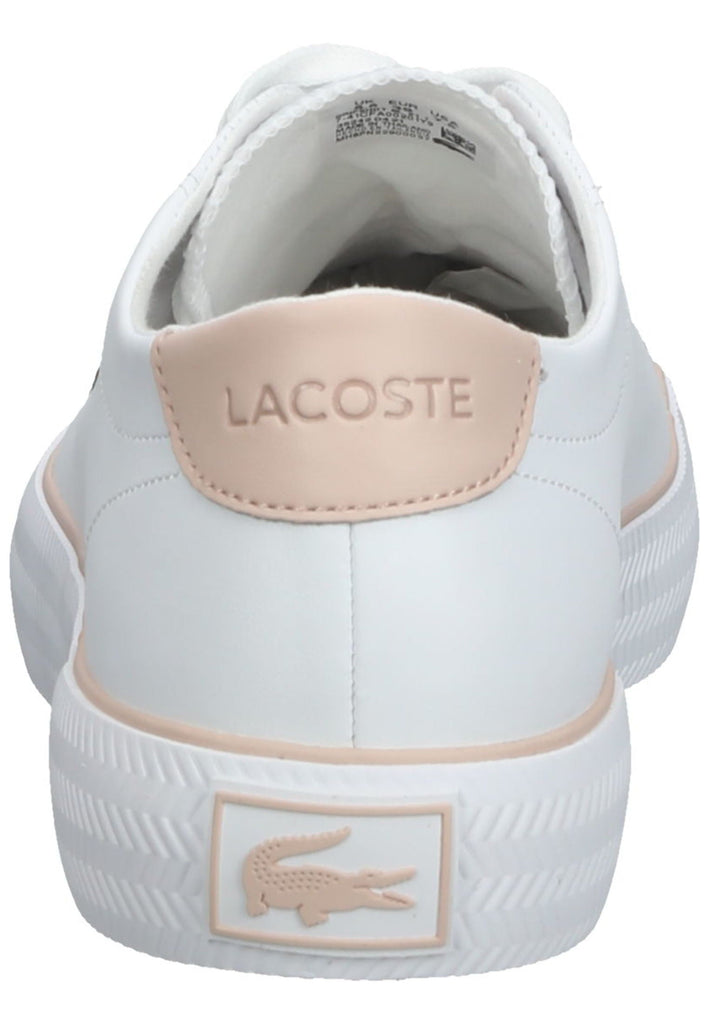 Lacoste Sneaker Leder Weiß/Rosa