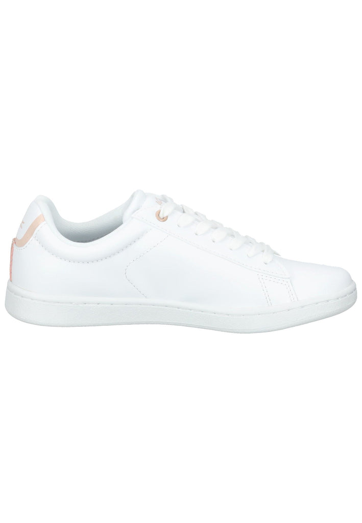 Lacoste Sneaker Leder Weiß/Rosa