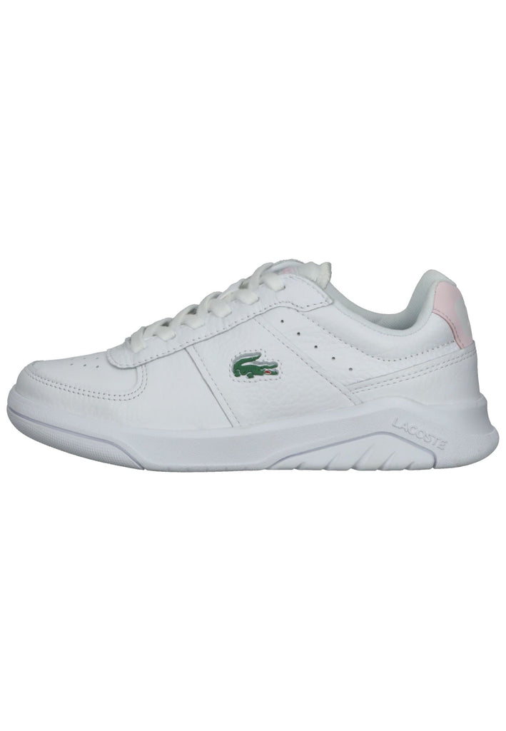 Lacoste Sneaker Leder Weiß/Rosa