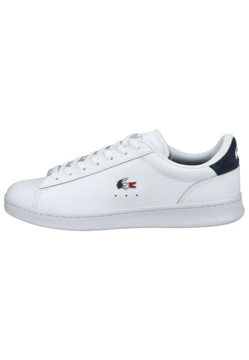 Lacoste Sneaker Leder Weiß/Rot
