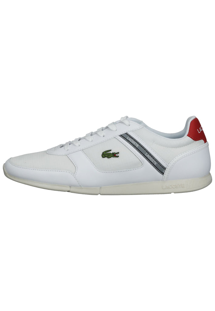 Lacoste Sneaker Leder Weiß/Rot