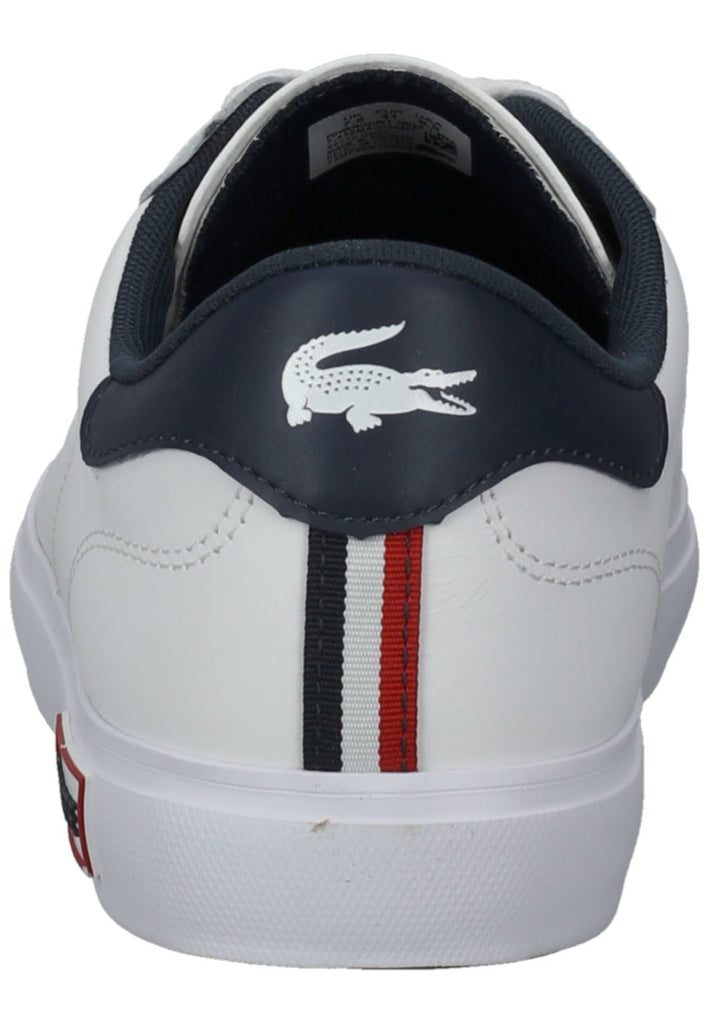 Lacoste Sneaker Leder Weiß/Rot