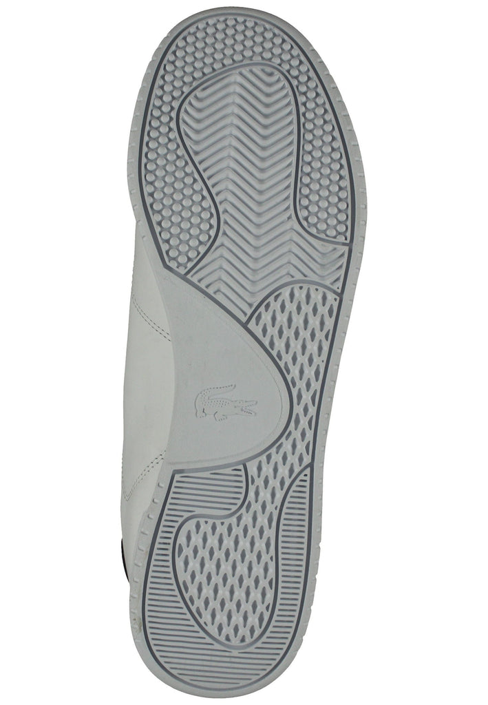 Lacoste Sneaker Leder Weiß/Schwarz