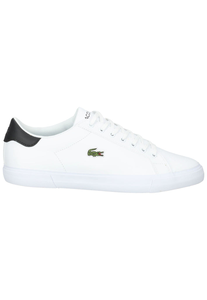 Lacoste Sneaker Leder Weiß/Schwarz