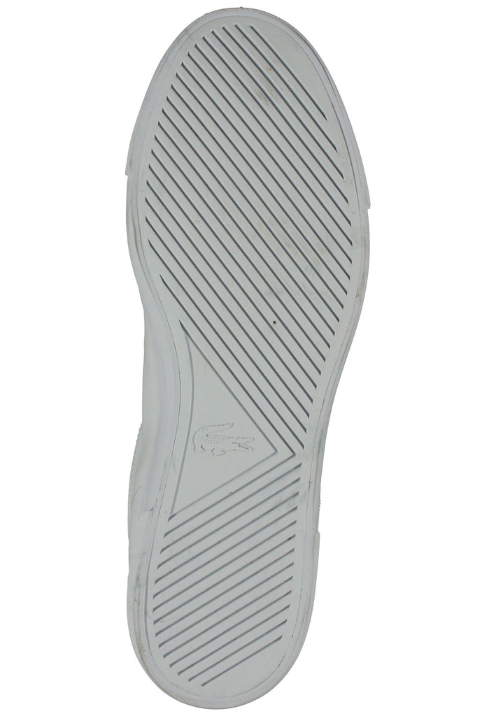 Lacoste Sneaker Leder Weiß/Schwarz