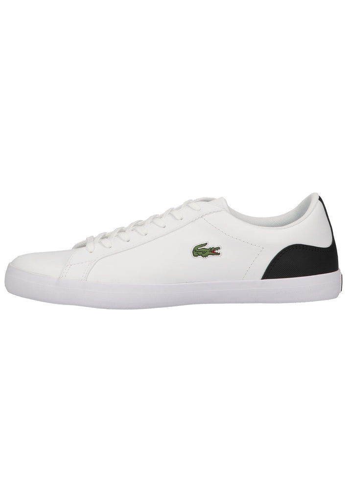 Lacoste Sneaker Leder Weiß/Schwarz
