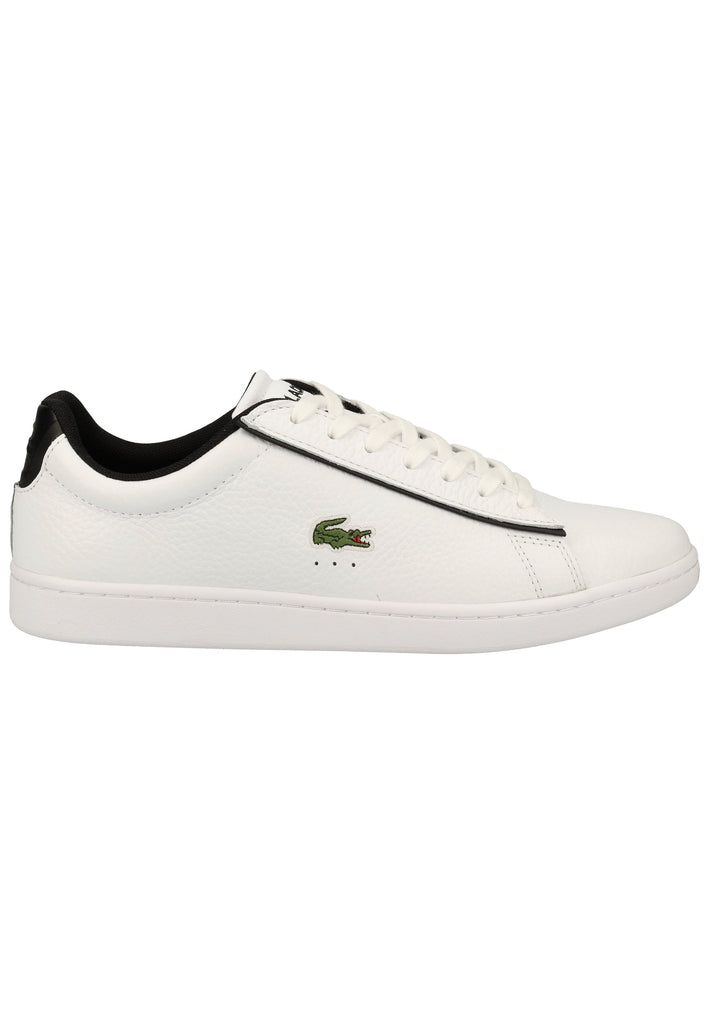 Lacoste Sneaker Leder Weiß/Schwarz