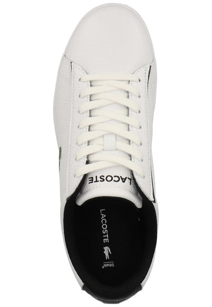 Lacoste Sneaker Leder Weiß/Schwarz