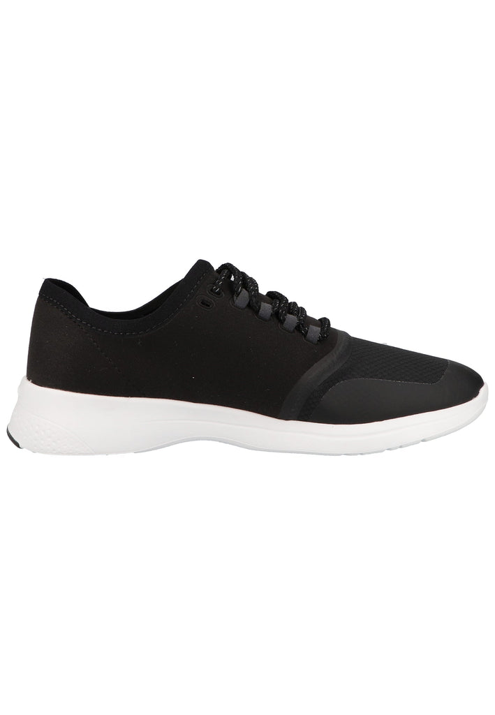 Lacoste Sneaker Lederimitat/Nylon Schwarz