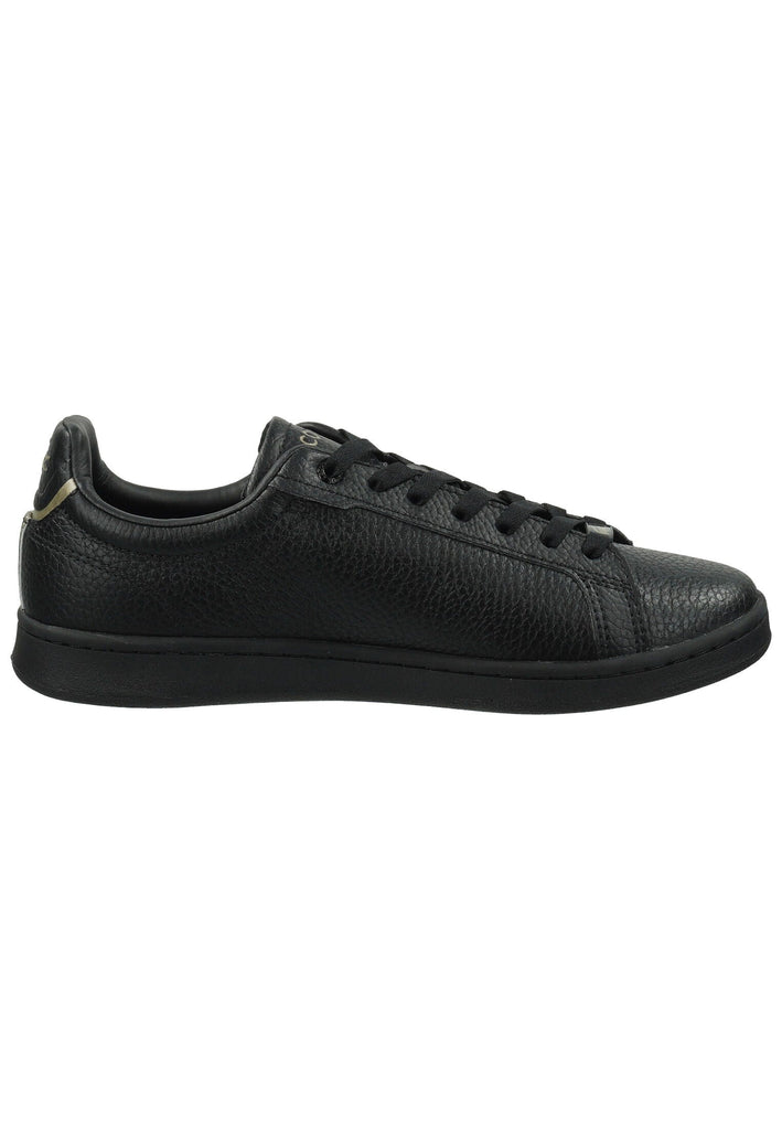 Lacoste Sneaker Lederimitat Schwarz