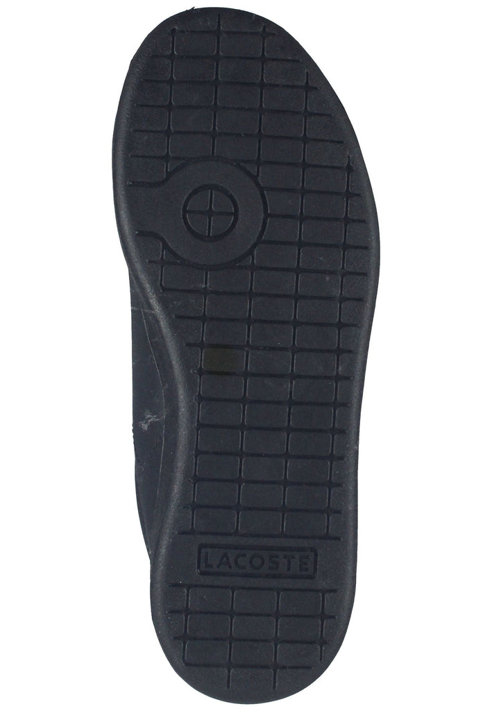 Lacoste Sneaker Lederimitat Schwarz