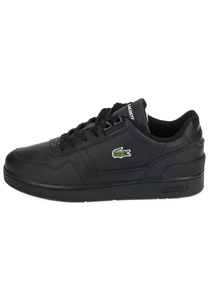 Lacoste Sneaker Lederimitat Schwarz/Schwarz