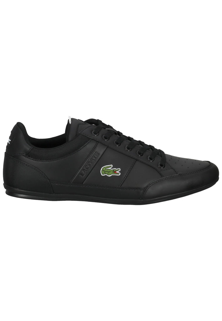 Lacoste Sneaker Lederimitat Schwarz/Weiß