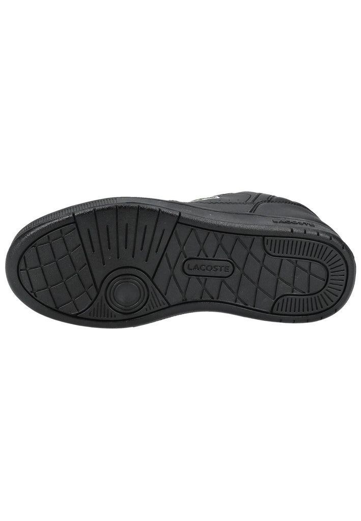 Lacoste Sneaker Lederimitat/Textil Schwarz/Schwarz
