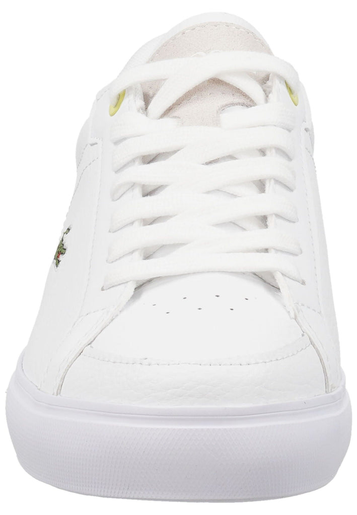 Lacoste Sneaker Lederimitat Weiß