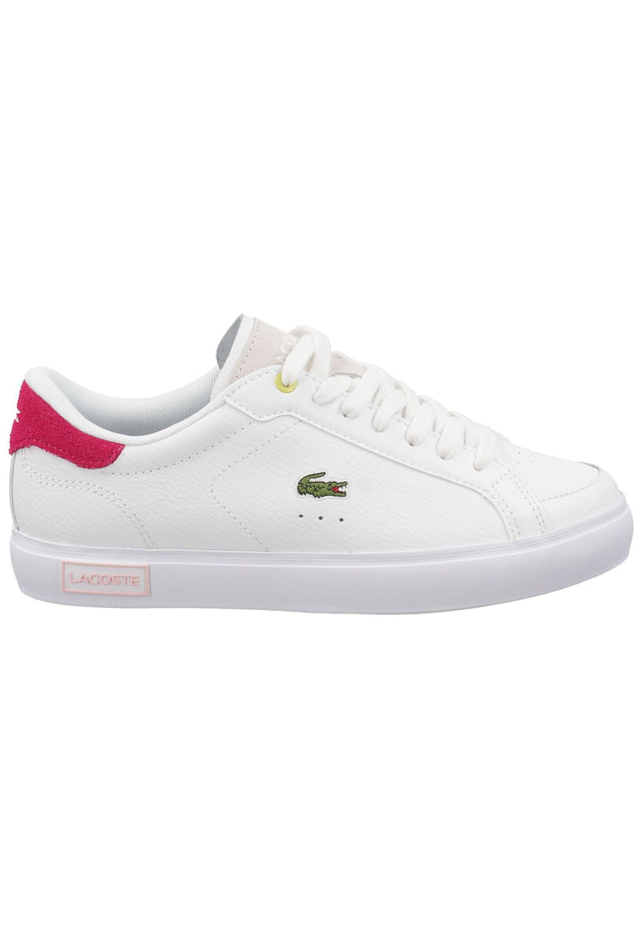 Lacoste Sneaker Lederimitat Weiß