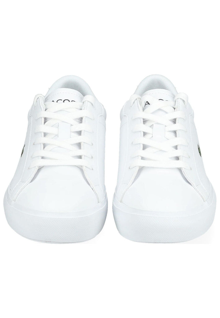 Lacoste Sneaker Lederimitat Weiß