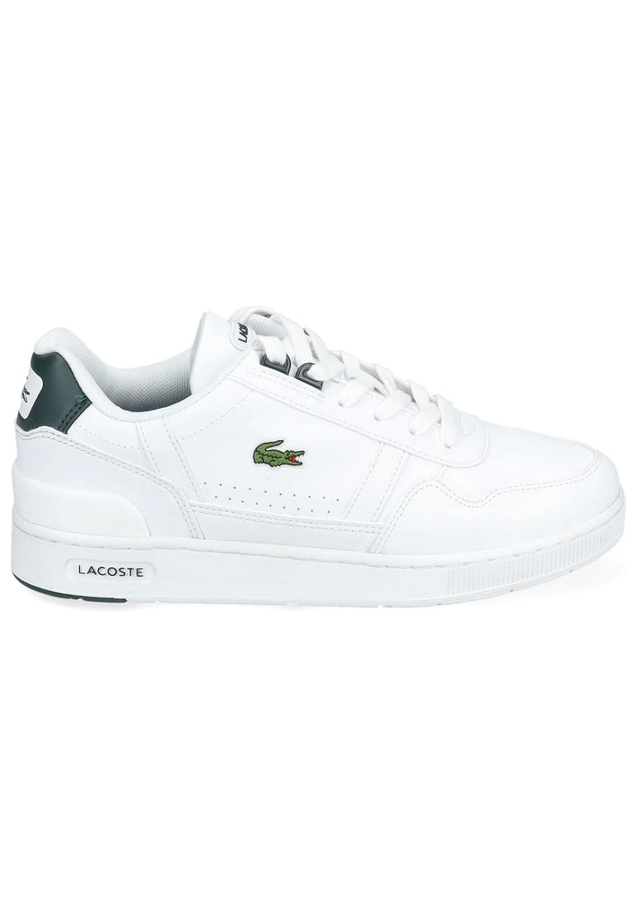 Lacoste Sneaker Lederimitat Weiß/Grün