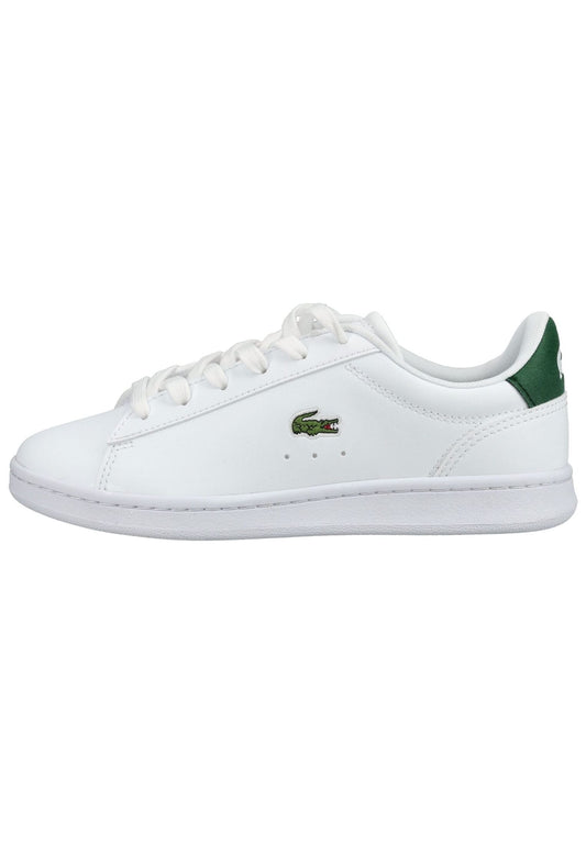 Lacoste Sneaker Lederimitat Weiß/Grün
