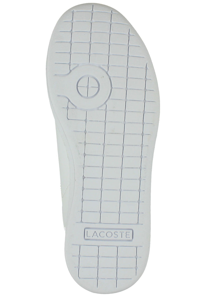 Lacoste Sneaker Lederimitat Weiß/Rosa