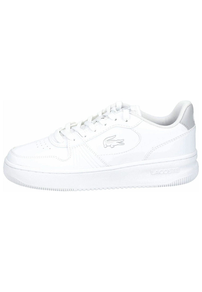 Lacoste Sneaker Lederimitat Weiß/Weiß