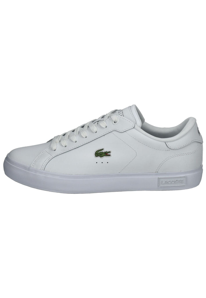 Lacoste Sneaker Lederimitat Weiß/Weiß