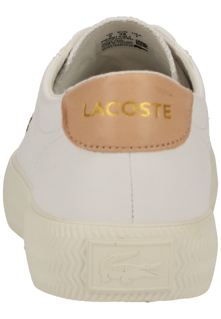 Lacoste Sneaker Nappaleder Weiß