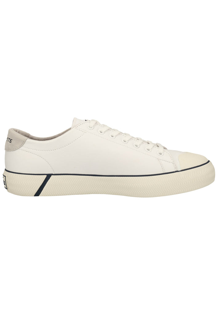 Lacoste Sneaker Nappaleder Weiß/Blau